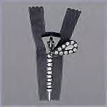 Swarovski Rhinestone Zippers